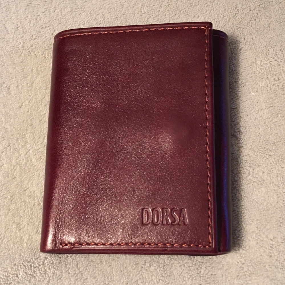 Brown leather wallet
